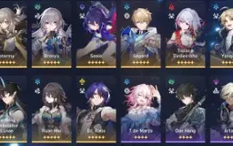 Star Rail Topaz E5 Seele Bronya Yanqing Gepard Ruan Mei