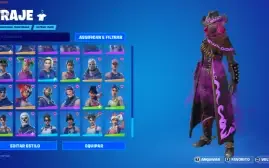Conta Fornite 124 skins Season 1