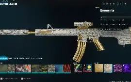 conta warzone prestige master com armas upadas e skins raras
