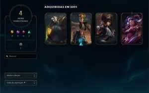 PLATINA 4 | 29 SKINS | MAIN ADC | 40 ESSENCIA MITICA | LOL