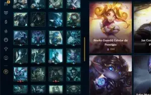 PLATINA 4 | 29 SKINS | MAIN ADC | 40 ESSENCIA MITICA | LOL