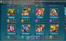 Conta lords mobile t4 e pacto 4 liberado  poder atual 271M
