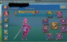 Conta lords mobile t4 e pacto 4 liberado  poder atual 271M