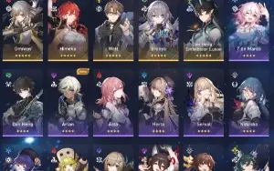 Dan Heng Imbibitor Lunae (E3), Himeko, Welt, Bronya