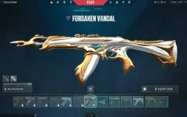 CONTA VALORANT - 1900 REAIS EM SKIN 
