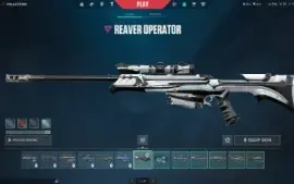 CONTA VALORANT - 1900 REAIS EM SKIN 
