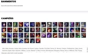 Conta Unranked com 52 champs e 14 Skins
