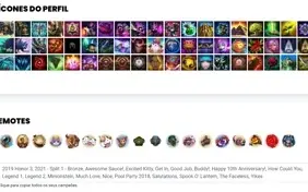 Conta Unranked com 52 champs e 14 Skins