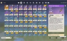 Conta com Albedo + Zhongli e Keqing.