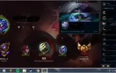 Conta LoL 21 champs e 7 skins Ouro 3