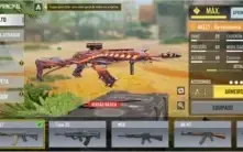 Venda de conta do COD Mobile com varias skins raras.