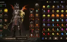 Diablo Immortal Necro 60(89), Combate 12317; Resso 1035!