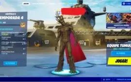Conta Fortnite 25 skins, com passe temporada 4 comprado