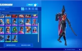 Conta Fortnite 25 skins, com passe temporada 4 comprado