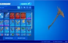Conta Fortnite 25 skins, com passe temporada 4 comprado