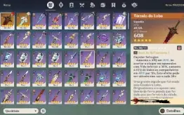 Genshim Impact AR55(Rainden,Xiao,Vent ...) Diluc C2 Com Skin