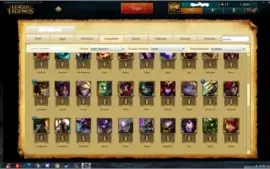 Conta lol 84 skins 86 campeões ouro V season 5 e 6.