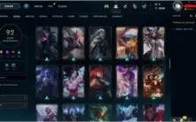 Conta League of Legends, Level 139, 92 Skins, 90 Champs
