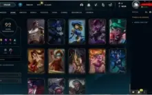 Conta League of Legends, Level 139, 92 Skins, 90 Champs