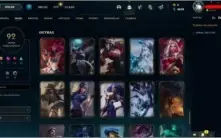 Conta League of Legends, Level 139, 92 Skins, 90 Champs