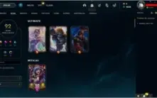 Conta League of Legends, Level 139, 92 Skins, 90 Champs