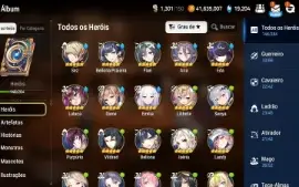 7 Ml Lv 70 Muitos Recursos E Personagens