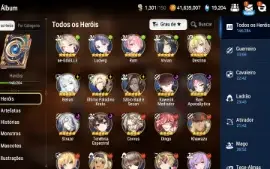 7 Ml Lv 70 Muitos Recursos E Personagens