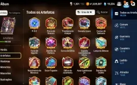 7 Ml Lv 70 Muitos Recursos E Personagens