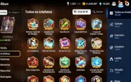 7 Ml Lv 70 Muitos Recursos E Personagens