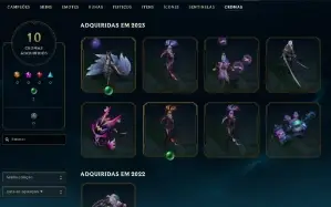 Conta League Of Legends FA