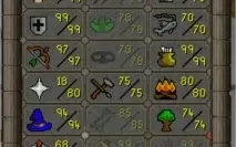 oldschool account total lvl 1.9k + 180m allquests