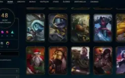 Conta League of Legends Full Acesso - 107 Champs e 48 Skins