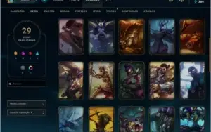 Conta Lol Alistar Negro e Ufo corki  * SUPER RARA*