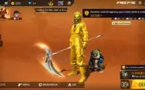 Conta ef mobile over 115 conta FF com tope criminal dourado 