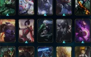 (LOL) CONTA PLATINA 3 MMR P1/D4 │ 50 SKINS, 58 CAMPEÕES