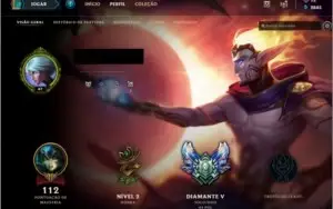 Conta Diamante no LoL