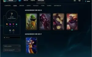 Conta Diamante no LoL