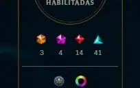 Conta 490 gold, platina na passada e dimond na retrasada.