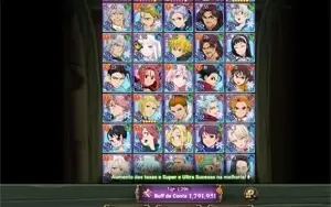 CONTA SEVEN DEADLY SINS: GRAND CROSS 7DS