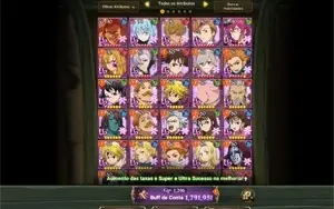 CONTA SEVEN DEADLY SINS: GRAND CROSS 7DS