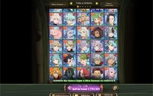CONTA SEVEN DEADLY SINS: GRAND CROSS 7DS