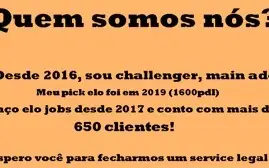 Elo KING - Elo job e Coach (Booster ADC CHALLENGER 1400pdl)