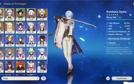 Genshin AR55 Ayato/Ganyu/Itto/Venti/Jean/Diluc/Keqing/Qiqi