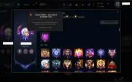 Conta Com 1517 Skins (Quase Todas) Ex Mestre