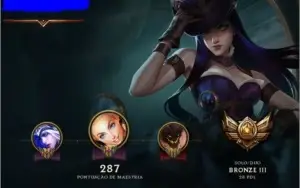 CONTAS LVL +30 COM 60 OU + CAMPEÕES E ELO BRONZE