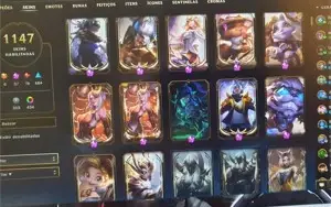 Conta de lol top de linha