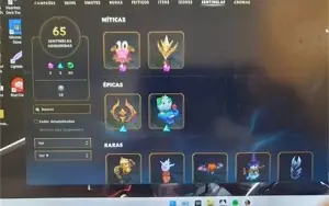 Conta de lol top de linha
