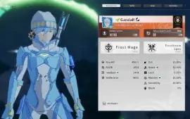Blue Protocol - Frost Mage 18k+ - Full Equipamentos e Mais!