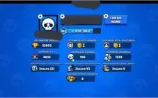 Conta brawl stars 47/51 brawler, todos full, 23k de troféus