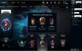 Conta de LOL|Platina 4|level 255|36.000 EA|90 skin-2ultimat